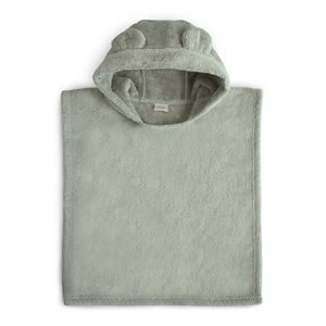 Mushie Poncho Towel - Bear Moss